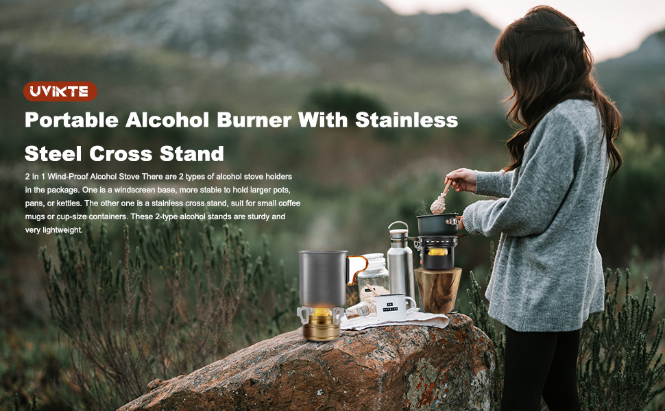 Outdoor Mini Alcohols Stove Camping