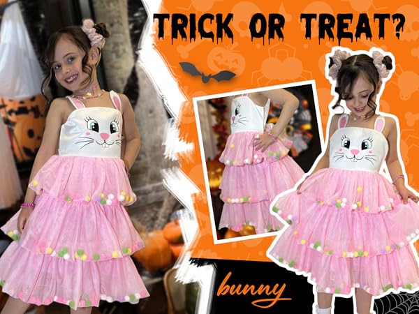 Amazon.com: LT61 Girls Dress Cat Face Black Tower Ruffle