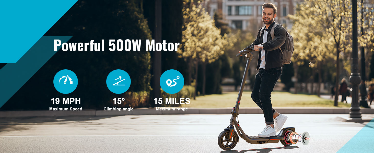 electric scooter fot adults kick scooter e scooter e-scooter  500W fast folding