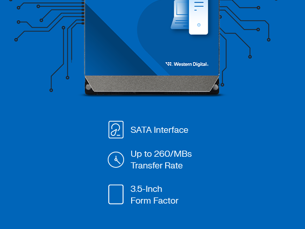 Western Digital Blue 3.5インチ内蔵HDD 4TB Amazon.com: Western Digital 4TB WD Blue PC Internal Hard
