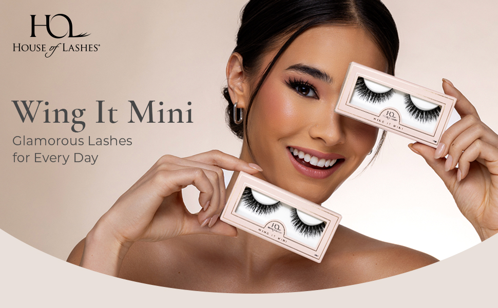 Wing it Mini Glamorous Lashes for Every Day
