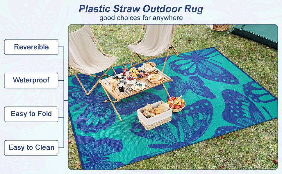Outdoor Plastic Patio Rugs