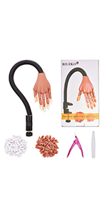 Practice Hand for Acrylic Nails