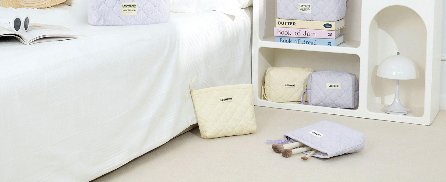 travel toiletry bag for women quilted cosmetic bag travel bag