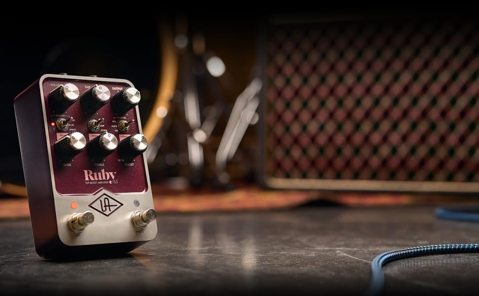 ギター Universal Audio UAFX Ruby Universal Audio UAFX Ruby '63 – Thomann France
