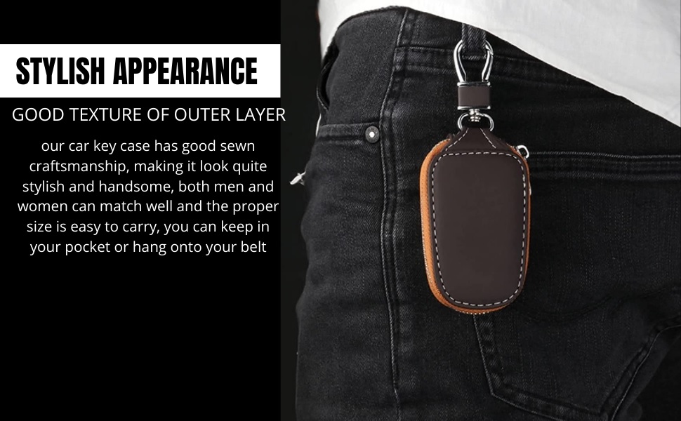 LEVGRY Universal Key Fob Cover Case, Car Key Case, Key Fob Protector