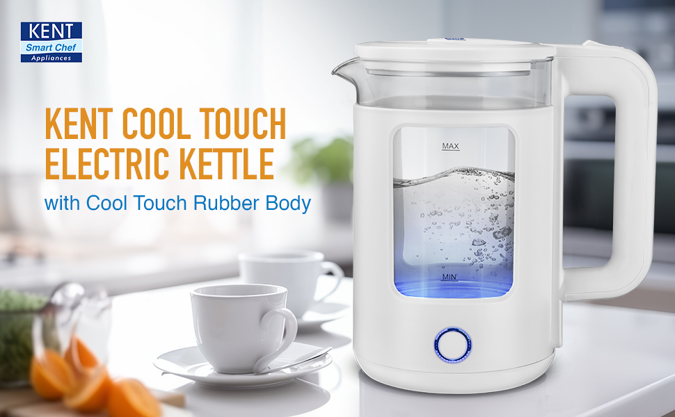 KENT Cool Touch Electric Kettle 1.8L
