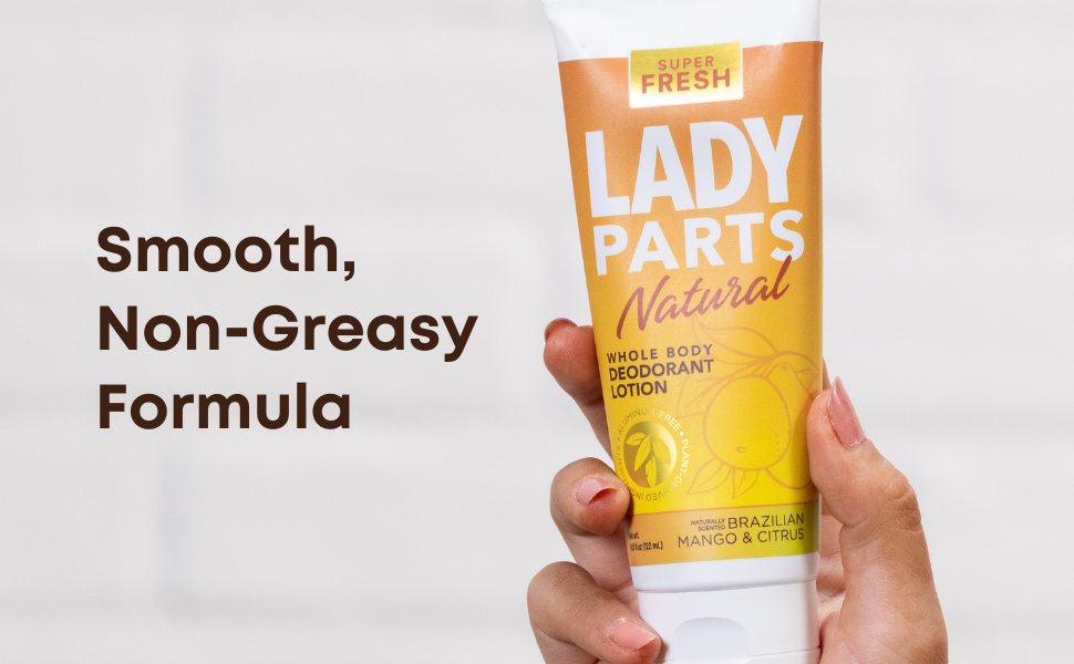 Lady Parts Natural Deodorant for Private Parts & Body