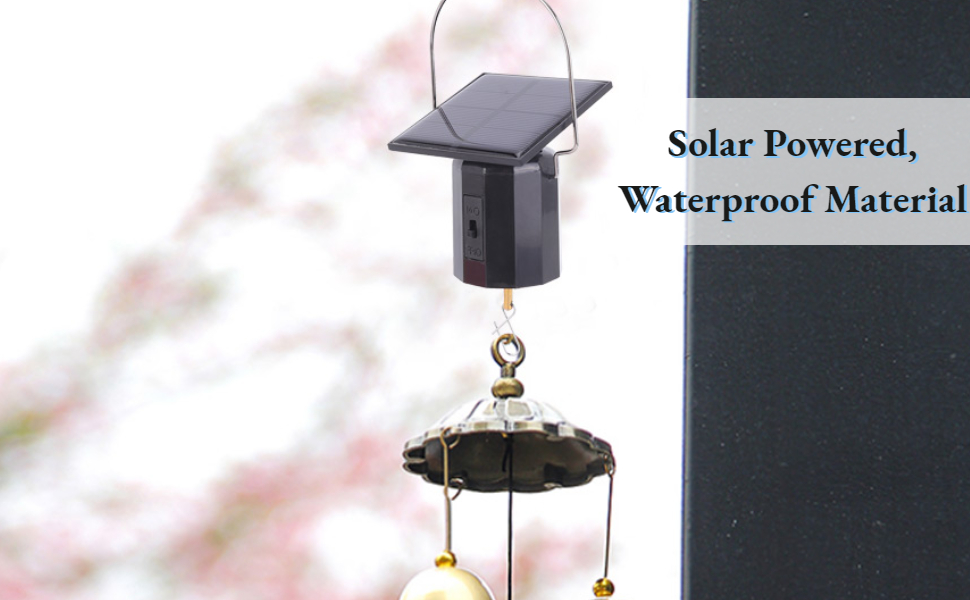 Wind Spinner Motor, Rotating Solar Powered Wind Spinners