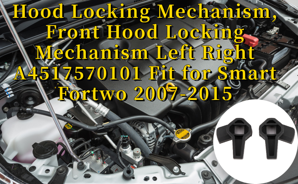 Hood Locking Mechanism, Front Hood Locking Mechanism Left