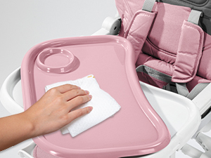 Children's chairs with detachable plates
