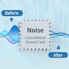 usb headset with noise cancellation sound card