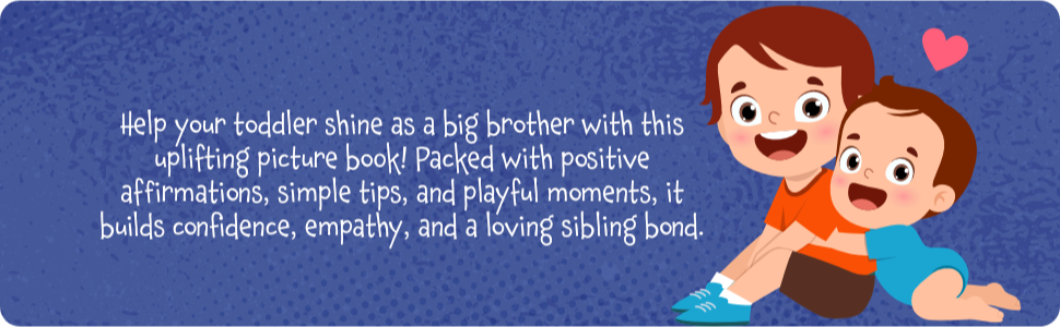 toddler book about being a sibling