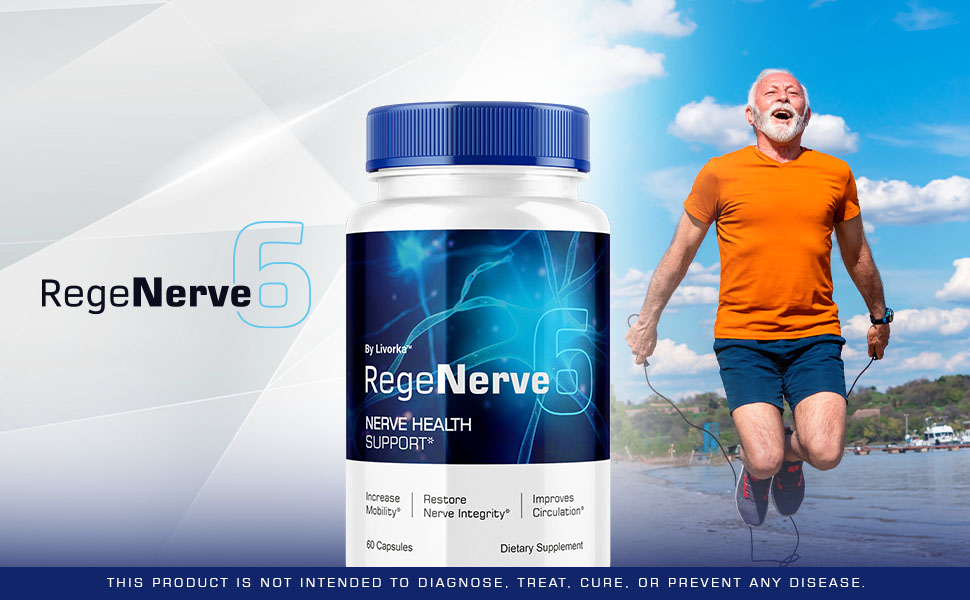 regenerve 6 capsules supplement advanced regenerve6 formula support pills
