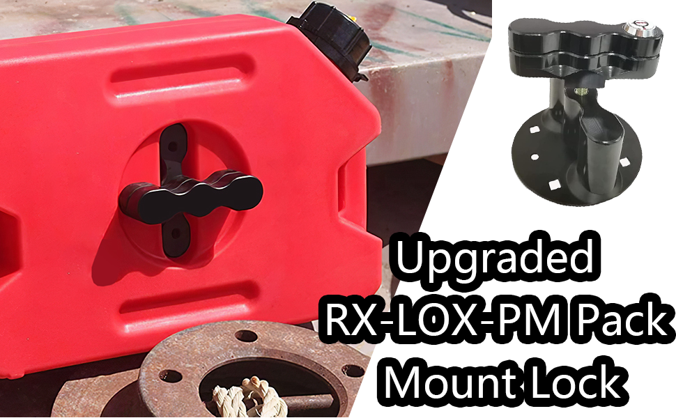 Askfish RXLOXPM Pack Mount Lock 2 Pack with Same Keys