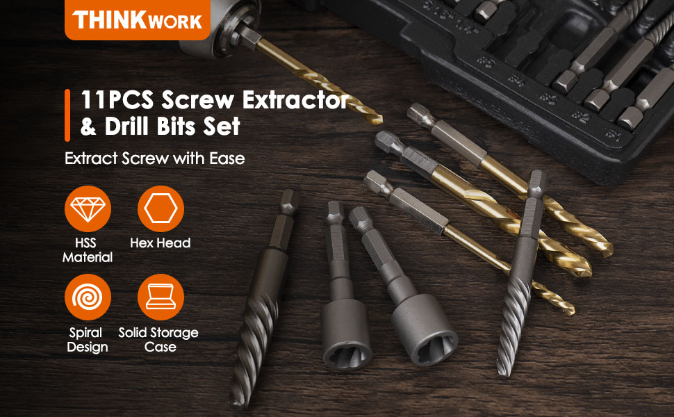 easy out screw extractor set