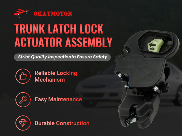 Amazon.com: OKAY MOTOR Trunk Latch Lock Actuator Assembly