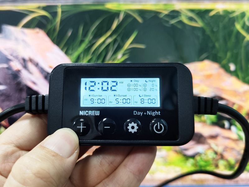 - led aquarium light- full spectrum aquarium light- aquarium light with timer