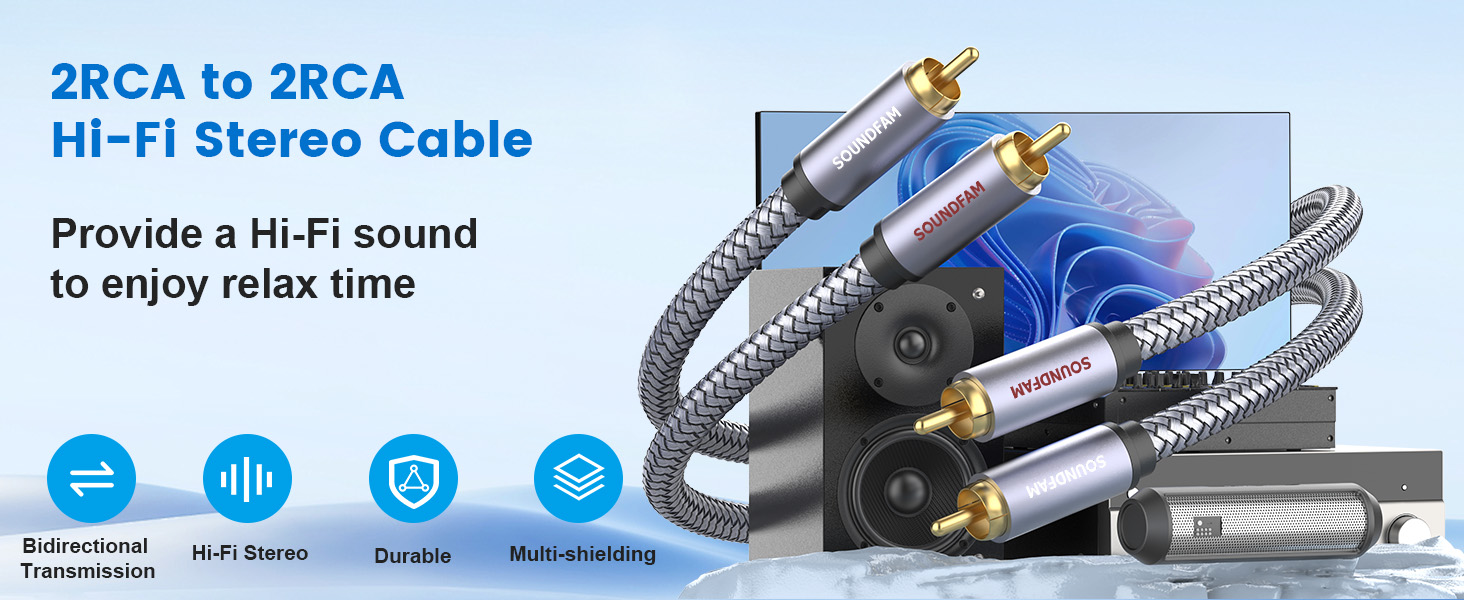 rca cable 2male to 2male