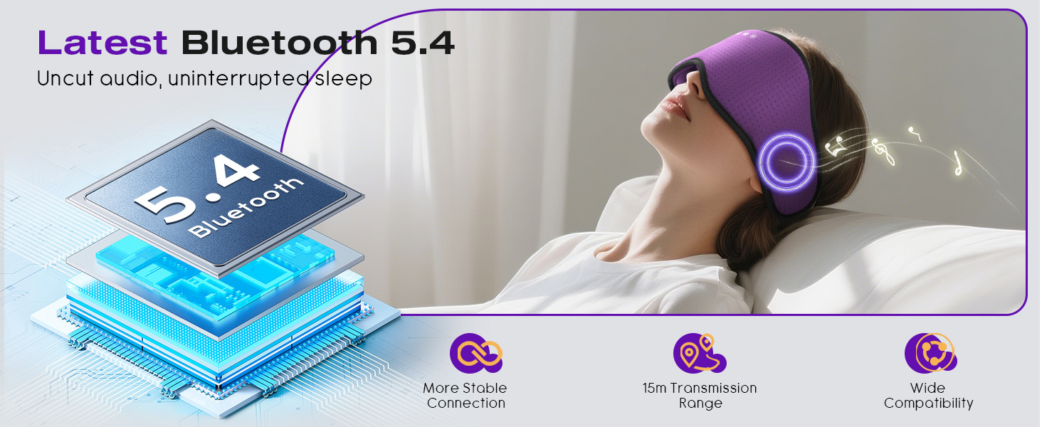 eye mask with headphones for sleeping headphone sleep mask bluetooth sleep mask headphones