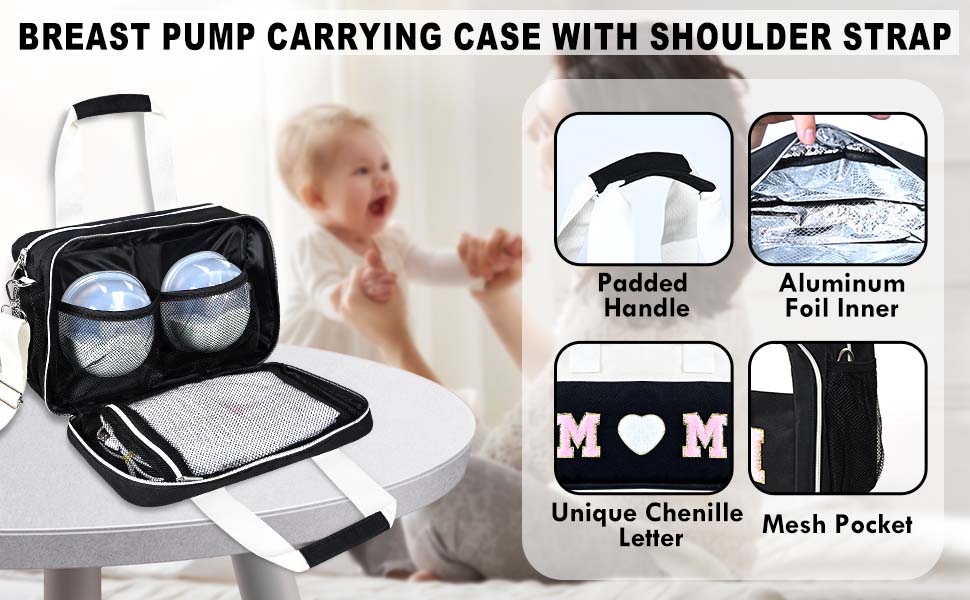 breast pump cooler bag breast pump organizer breast pump storage bag with cooler