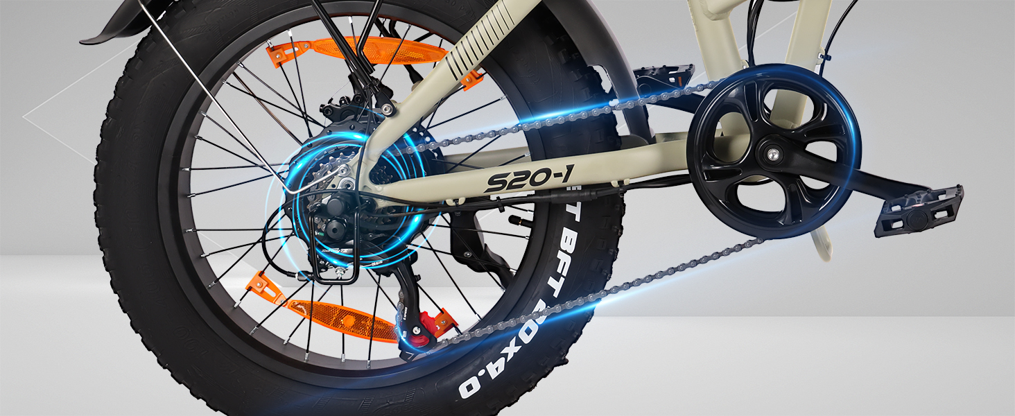 Varun 20" Fat Tyre Elektrofahrrad