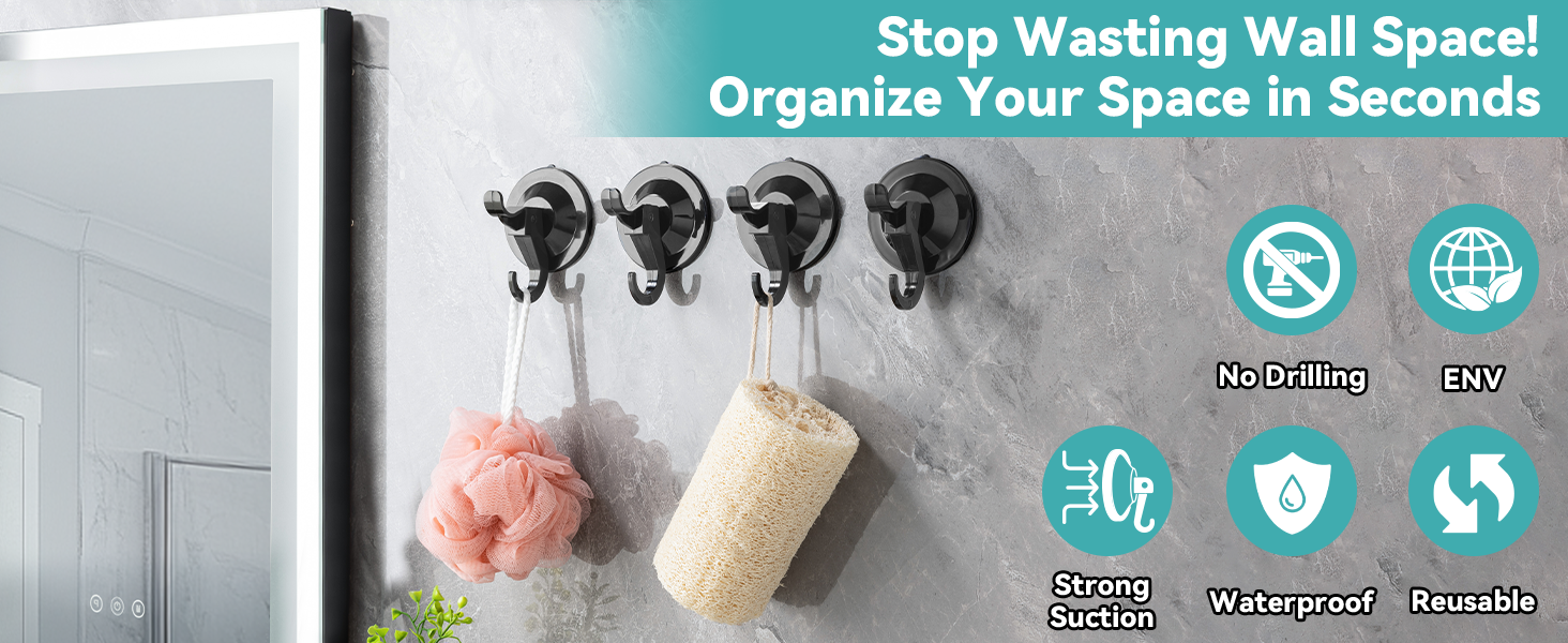 Why Are Entryway Hooks with Strong Suction the Ultimate Solution for Your Home Organization?