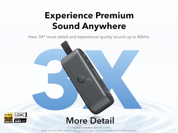 Amazon.com: Soundcore Motion 100 Portable Speaker, Bluetooth