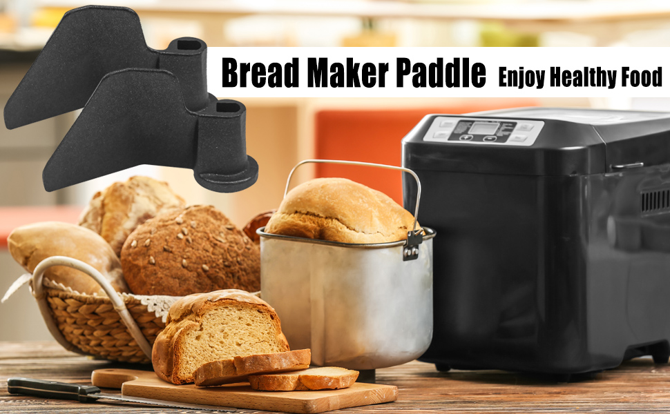 2 Pcs Bread Maker Paddle for Breadmaker Machine Kitchen