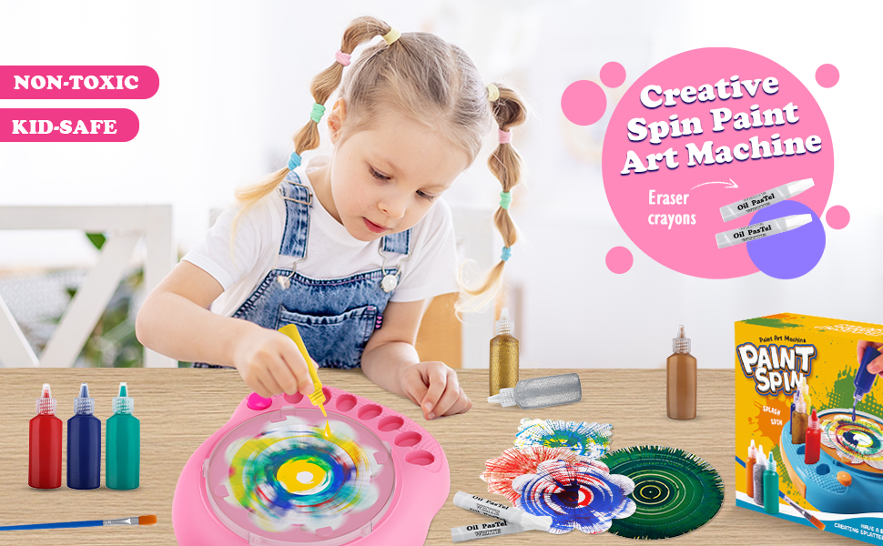 Paint Spin Art Machine Kit