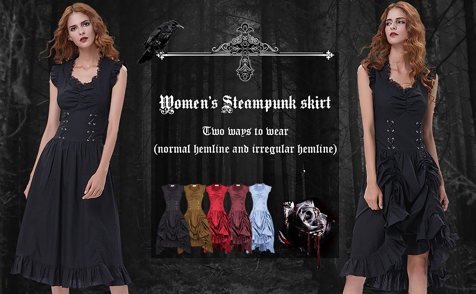 steampunk dress amazon