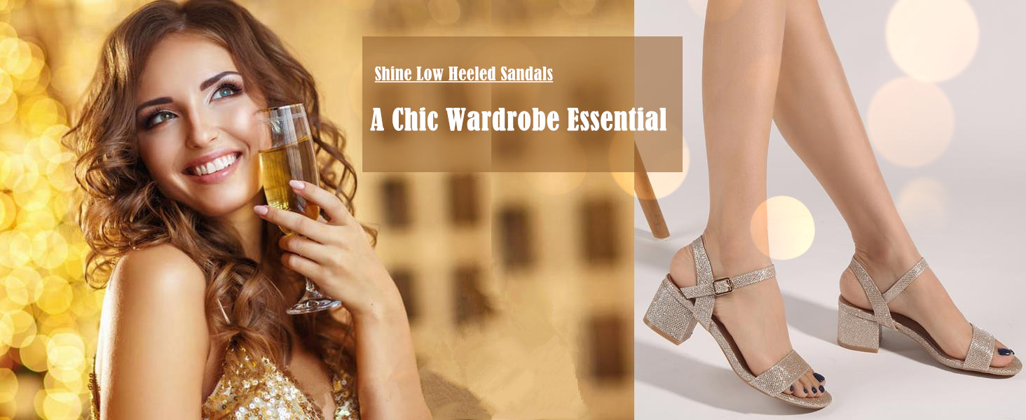 heeled sandals for women