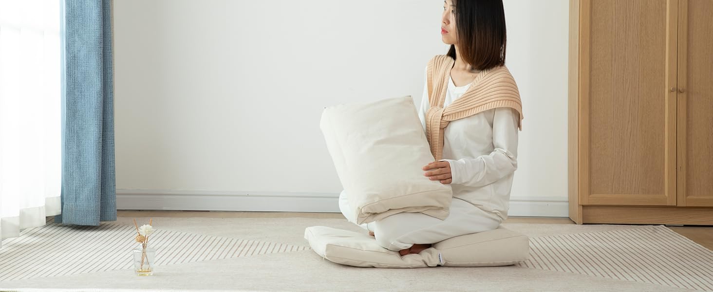 Halotribe meditation cushion 2 in 1 design