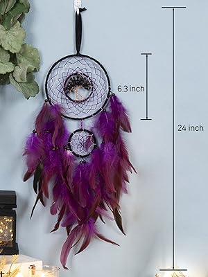 バレエ type W grateful / Dream Catcher lavender Amazon.com: SOYUZU Purple Dream Catcher Feather Dream