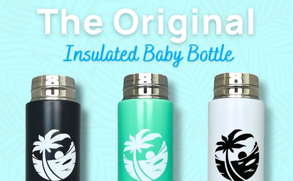 insulated baby bottle stainless steel