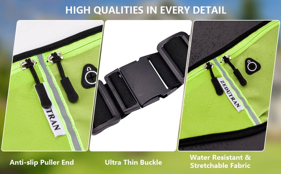 Fanny pack material details