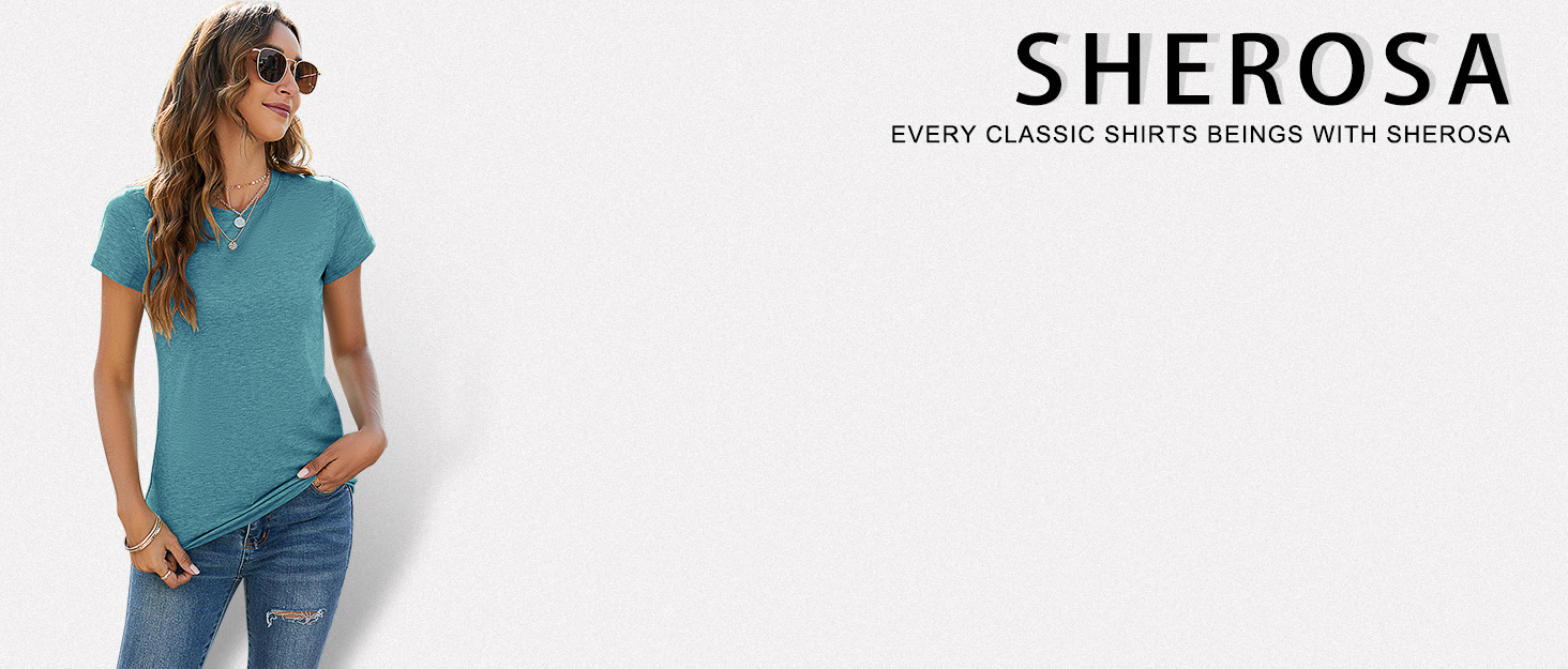 short sleeve tops for women