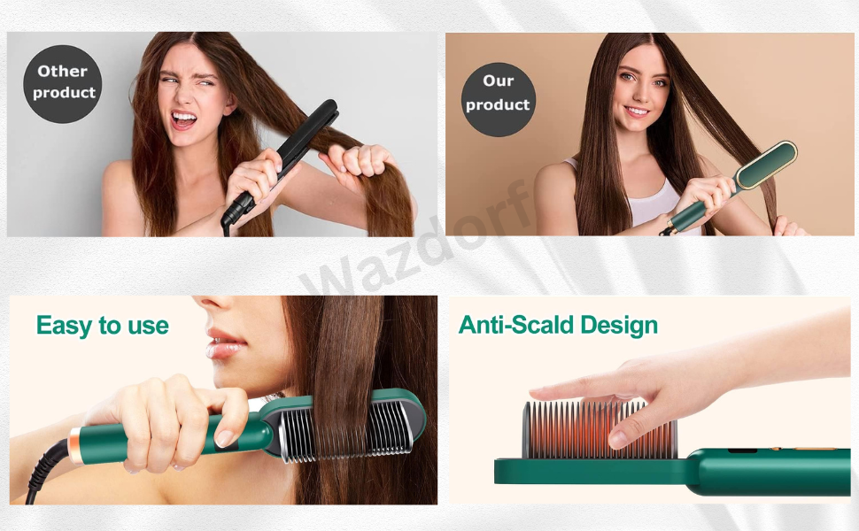 comb straightener for women brush hair straightener straightener brush