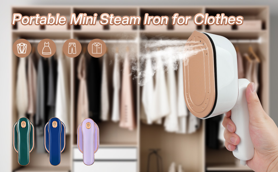 Mini Steam Iron for Clothes