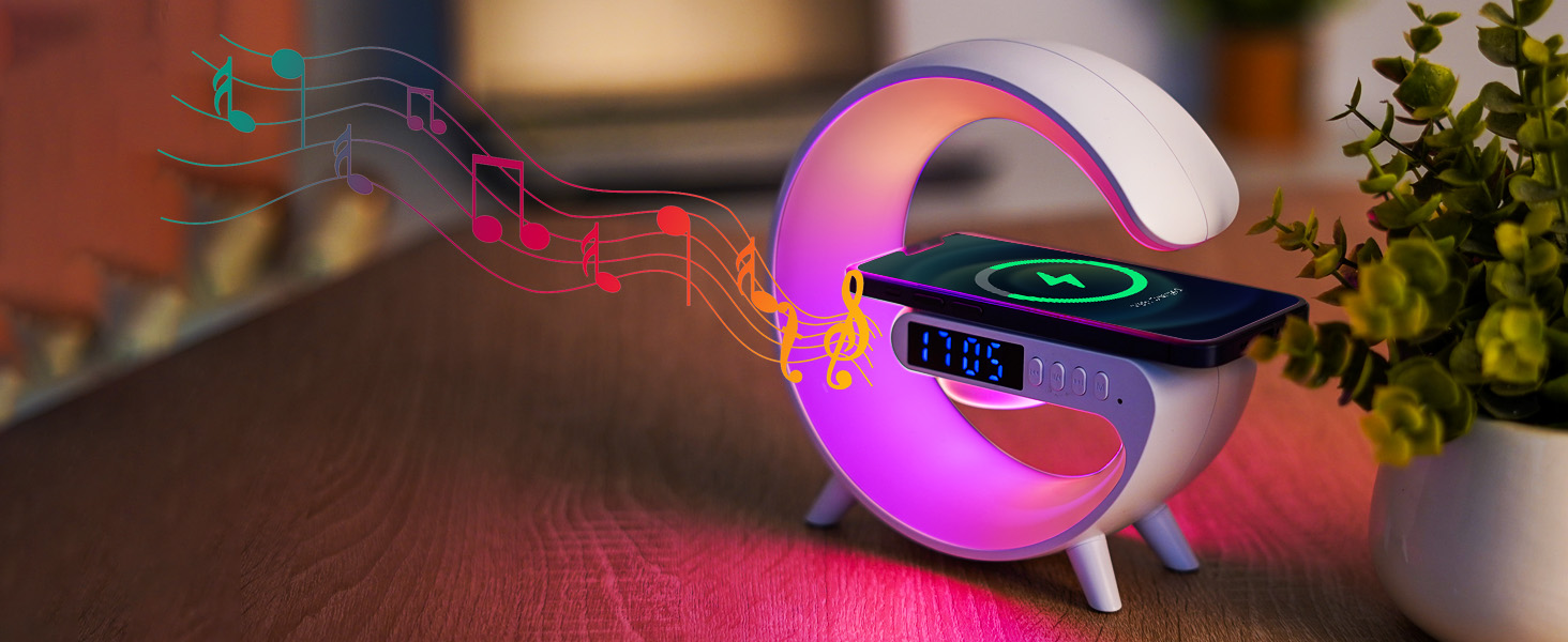 Mini Wireless Speaker Charger
