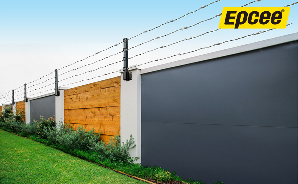 Epcee Fence Post Extender, 23.5" Fence Barbed Wire Extend