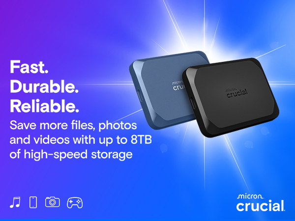 X10 External SSD Black