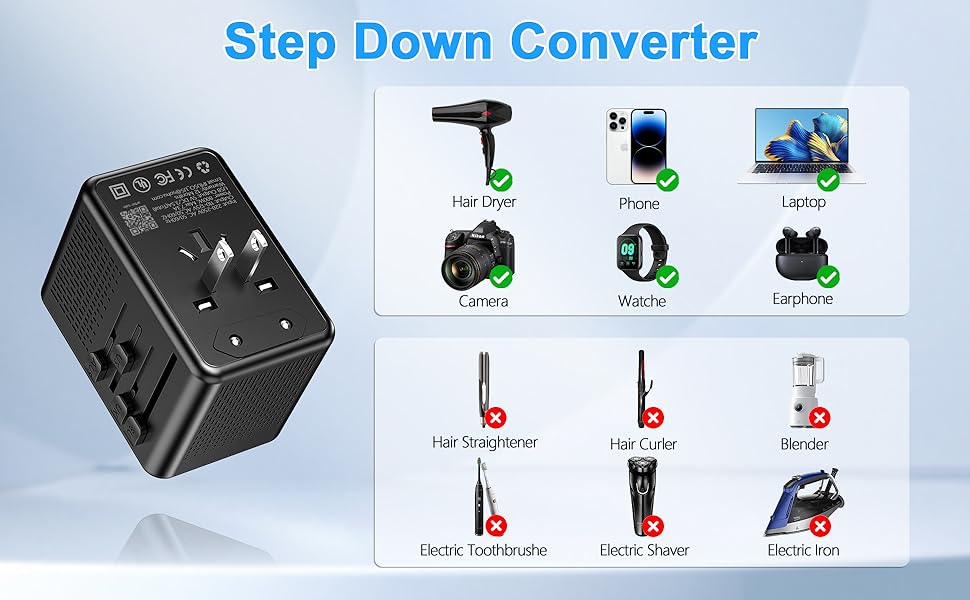 voltage converter for european travel