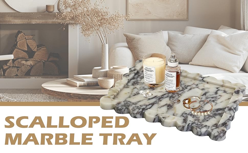 marble tray Viola