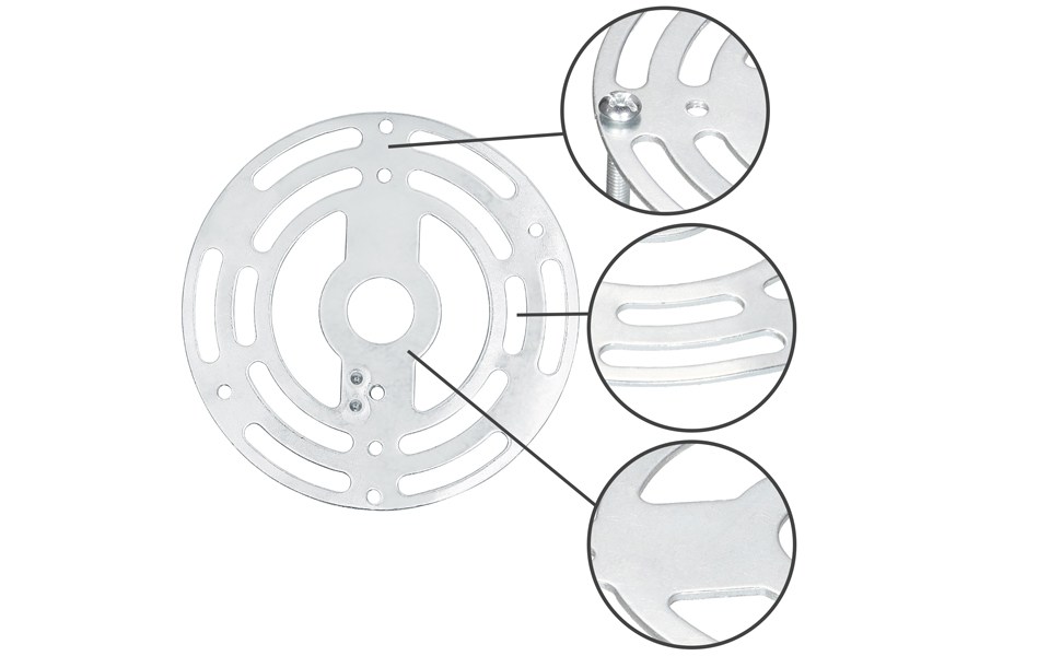 OwnMy 3PCS Light Fixture Mounting Brackets Universal Ceiling Light