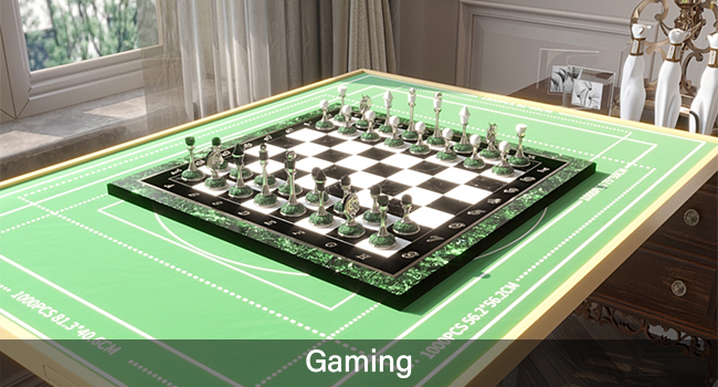 puzzle table with drawers and legs