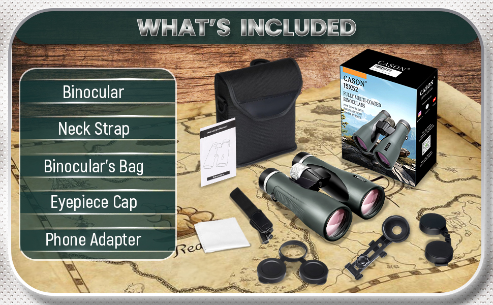 BINOCULARS 15 X 52