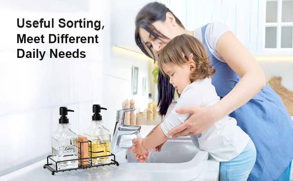 dish soap dispenser kit with pump