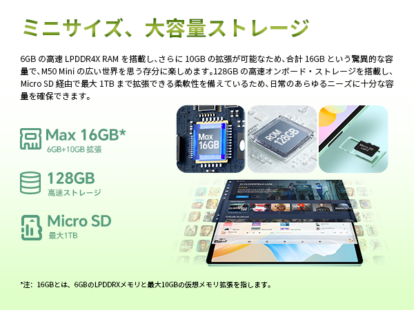 Amazon.co.jp: Android14 タブレット 8インチ、TECLAST M50 Mini