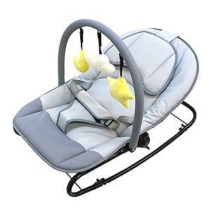 Amazon | 永和 ベビーバウンサー グレー ベビー用品 バウンサー